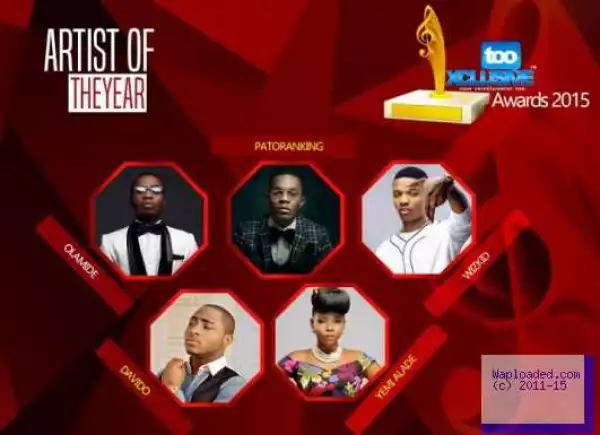 Olamide Leads The Nominations For TooXclusive Awards 2015